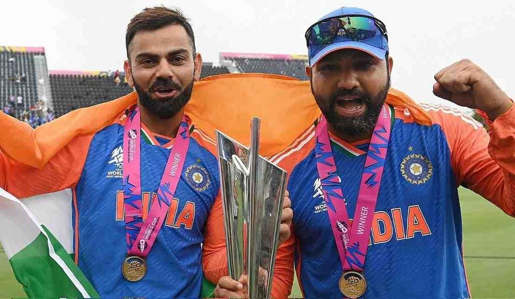 राजीव शुक्ला का Virat Kohli और Rohit Sharma के विदाई मैच पर बड़ा बयान: 'अभी रिटायरमेंट की चिंता क्यों?' 1 राजीव शुक्ला का Virat Kohli और Rohit Sharma के विदाई मैच पर बड़ा बयान: 'अभी रिटायरमेंट की चिंता क्यों?'
