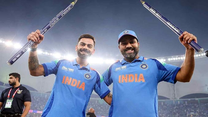 राजीव शुक्ला का Virat Kohli और Rohit Sharma के विदाई मैच पर बड़ा बयान: 'अभी रिटायरमेंट की चिंता क्यों?' राजीव शुक्ला का Virat Kohli और Rohit Sharma के विदाई मैच पर बड़ा बयान: 'अभी रिटायरमेंट की चिंता क्यों?'